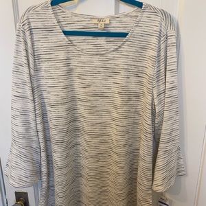 Style & Co black & white marble top size XL NWT